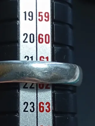 Anillo Plata Ley Ajustable Piedra Lágrima cuarzo