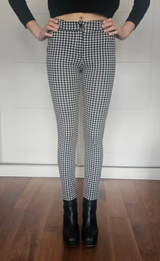 Pantalones de pata de gallo