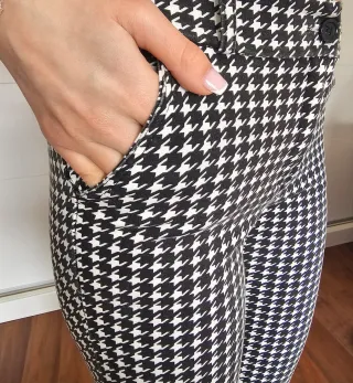 Pantalones de pata de gallo