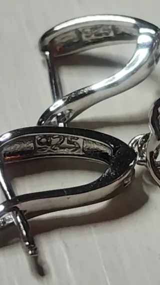 Conjunto de Joyas Plata 925 y Circonitas Negras