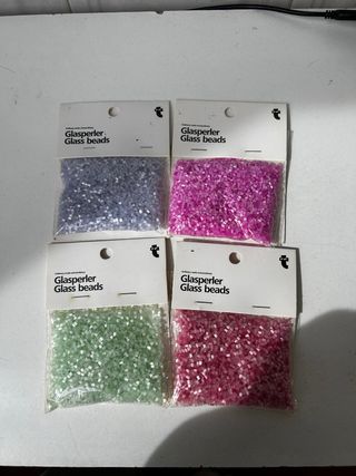 Abalorios Glasperler para manualidades