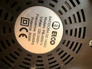 Batidora de vaso Elco