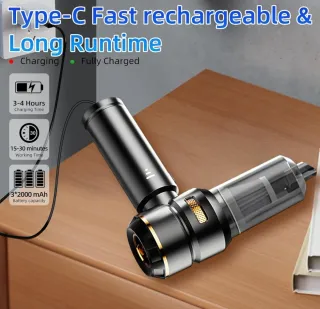 Mini Aspirador Inalámbrico 4 en 1