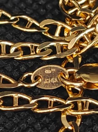 Cadena de oro 18k forzada barra ancha051-02-00547