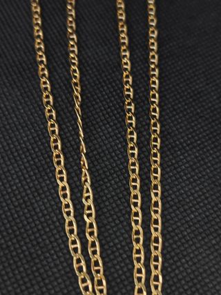 Cadena de oro 18k forzada barra ancha051-02-00547