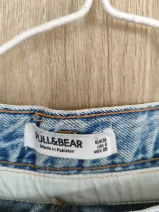 Vaqueros lavado · Pull&Bear · 38 (perfecto estado)