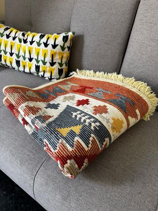 Tappeto Kilim in Cotone Etnico 80x150 cm