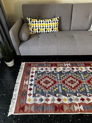 Tappeto Kilim in Cotone Etnico 80x150 cm