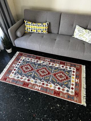 Tappeto Kilim in Cotone Etnico 80x150 cm