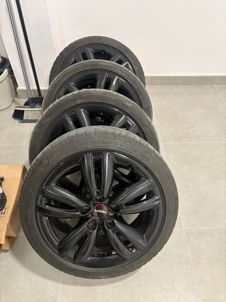 4 llantas originales de mini jcw f56!