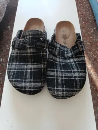 Zuecos Björndal cuadros talla 41