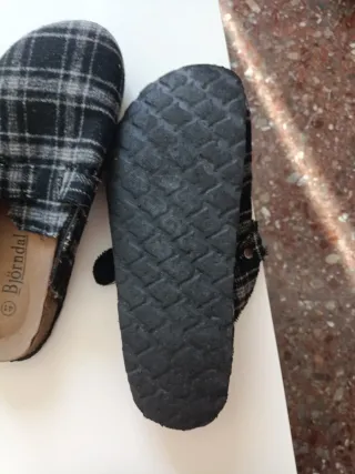 Zuecos Björndal cuadros talla 41