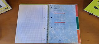 Libreta A4 Unipapel para nostálgicos vintage EGB.