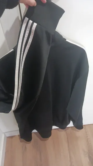 Chaqueta Adidas Negra Hombre