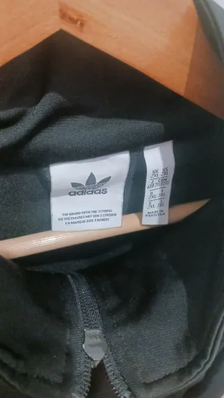 Chaqueta Adidas Negra Hombre