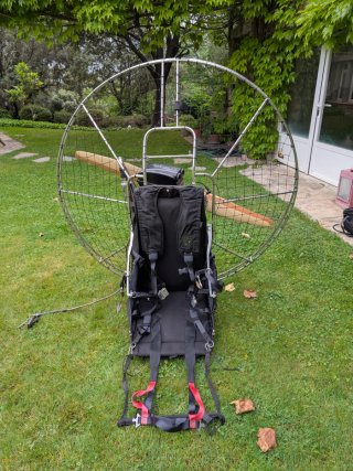 Paramotor Black Evil 172.5cc 20h de uso