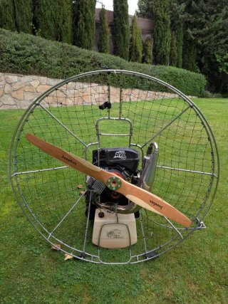 Paramotor Black Evil 172.5cc 20h de uso