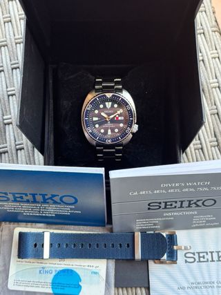 Seiko Turtle Automático Diver