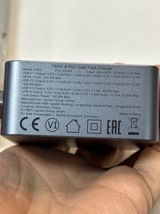 UGREEN Nexode Pro USB C Charger 160W GAN, 4-Port P