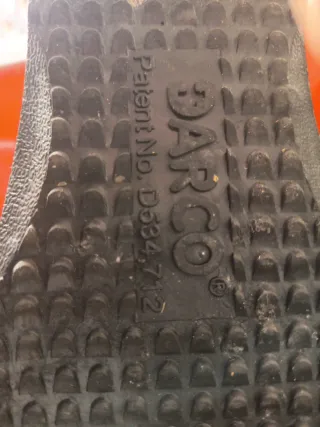 Zapatos post-operatorios negros