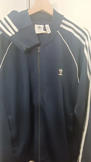 Chaqueta Adidas Hombre Azul