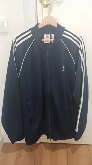 Chaqueta Adidas Hombre Azul