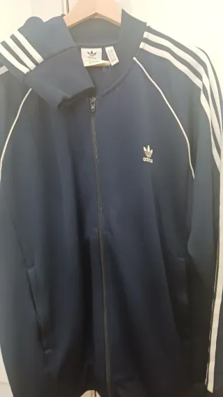 Chaqueta Adidas Hombre Azul