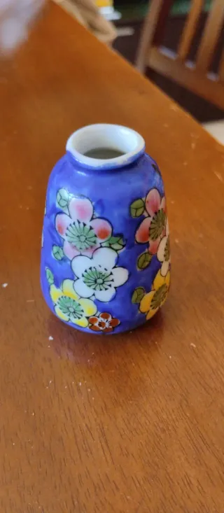 Vasetto giapponese Kutani vintage