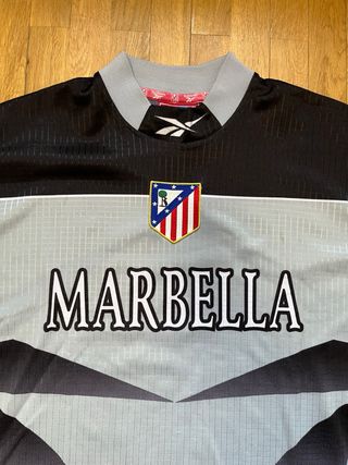 Camiseta Original Atlético Portero Gris 1999/2000
