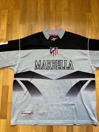 Camiseta Original Atlético Portero Gris 1999/2000