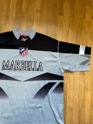 Camiseta Original Atlético Portero Gris 1999/2000
