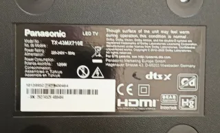 TV Panasonic 43 LED 4K Google TV