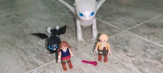 Playmobil Furia Diurna Dragón y Figuras