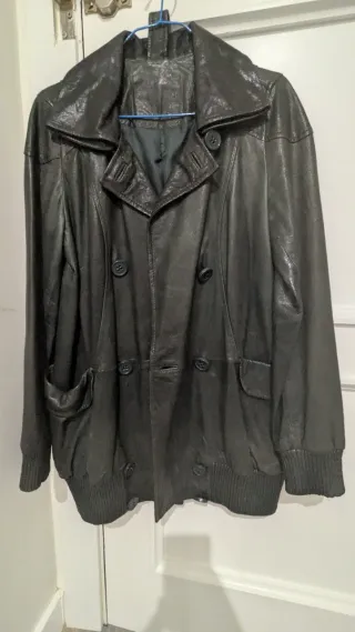 Cazadora Piel Bimba y Lola Talla M