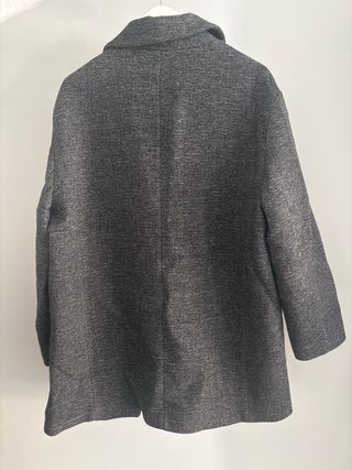 Abrigo Lana Zara Gris