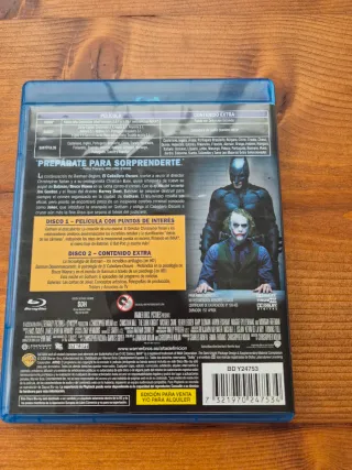 Pack Blu-ray Batman Begins y El Caballero Oscuro