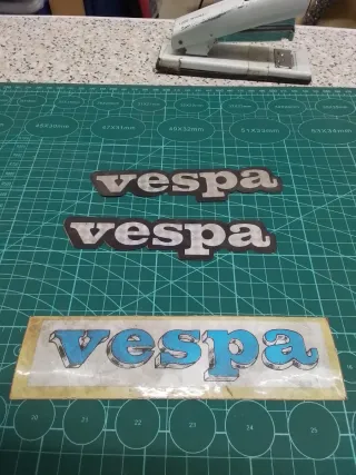 Pegatinas Vespa Holográficas