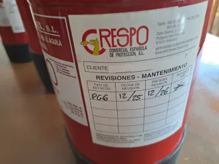 Extintor Respo 6 Kg Polvo ABC