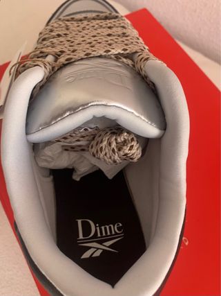 Reebok Dime Club C Bulc Plateadas Talla 42.5 EU