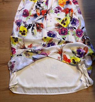 Vestido floral Roberto Verino