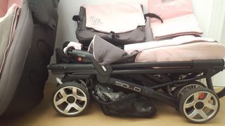 lote silla de paseo bebe carro coche capazo Jane