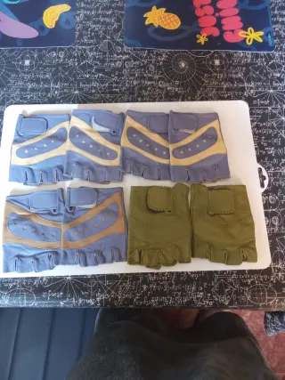 Guantes deportivos sin dedos