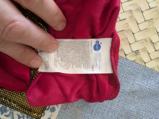 Disfraz Rey Medieval Rojo y Dorado Talla 3 años