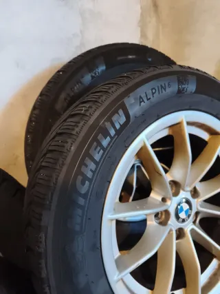 Llantas BMW 16 Alpine con goma Michelin