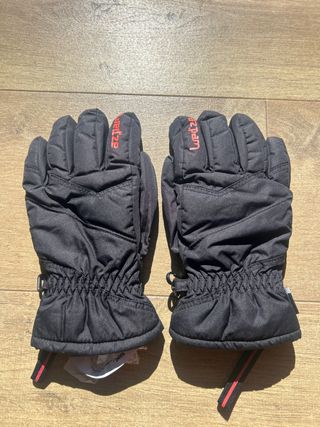 Guantes de Nieve Niños Negro Wed'ze