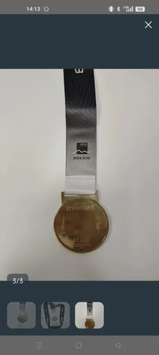 Medalla Media Maratón Behobia-San Sebastián 2024