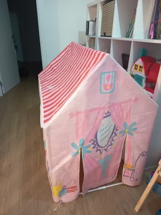 Casa de tela infantil