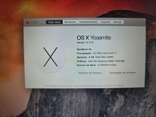 Macbook Air A1466 EMC 2925 8Gb 13" i7 2.2Ghz 2015