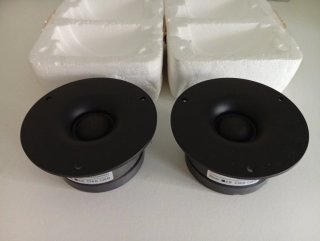 2 Altavoces Tweeter-Agudos  3,5" - 4 OH Nuevos