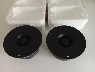 2 Altavoces Tweeter-Agudos  3,5" - 4 OH Nuevos